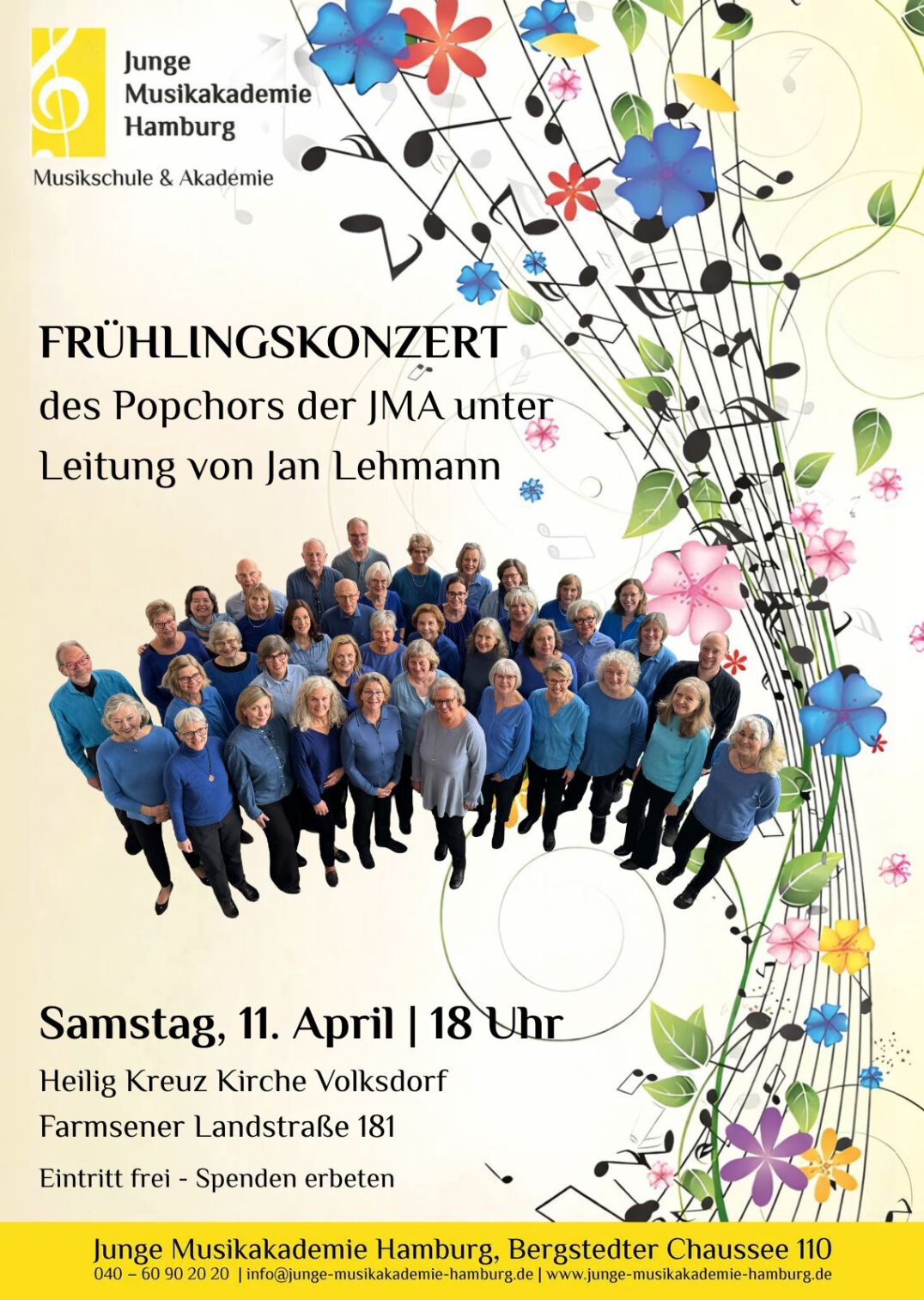 Popchor der Jungen Musikakademie Hamburg